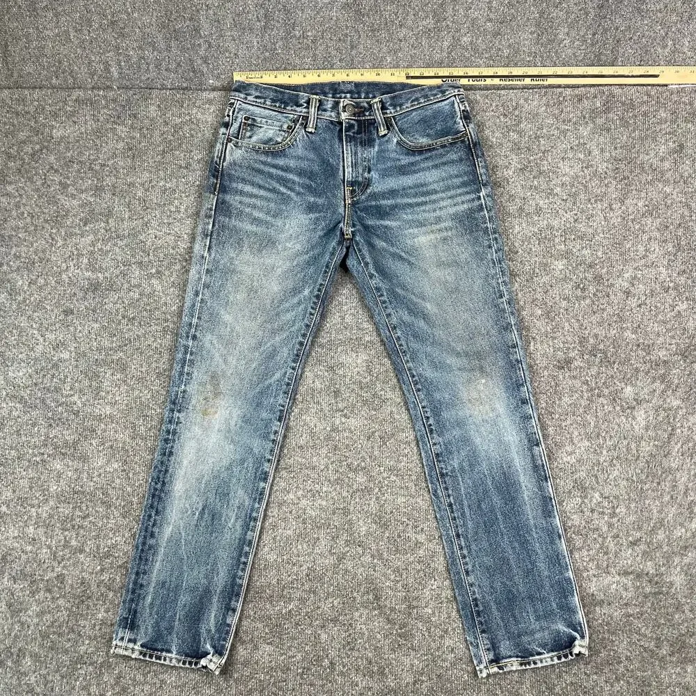 Levis 511 Jeans Mens Size 31x30 Blue Slim Fit Denim‎ Casual Straight Leg